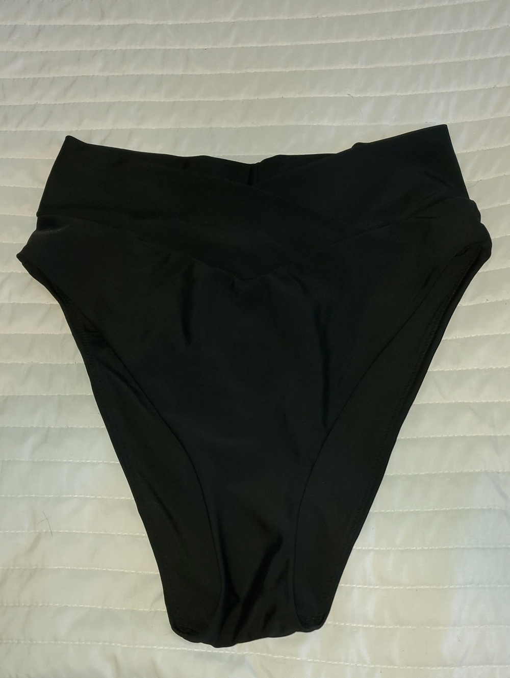 Aerie High Rise Cheeky Crossover Bikini Bottom